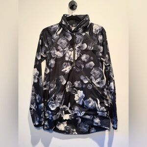 lululemon athletica Black and White Floral Utility Jacket